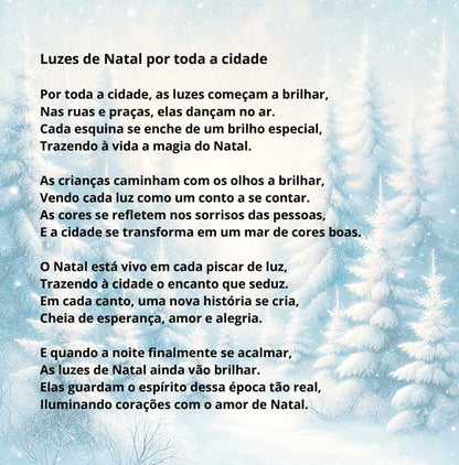 Winter Magic: Christmas & New Year Poetry Collection - Portuguese edition