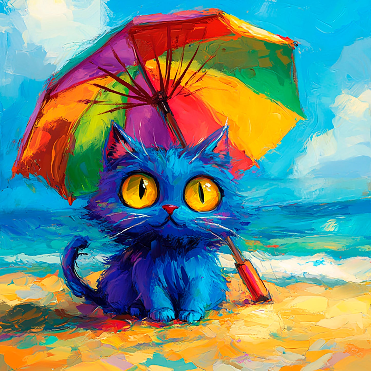 Diamond Painting Magic Cats - Book 8