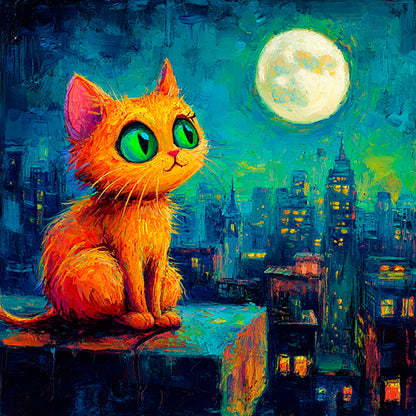 Diamond Painting Magic Cats - Book 8
