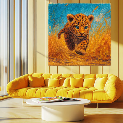 Latch Hook Safari Baby Animals - Book 2