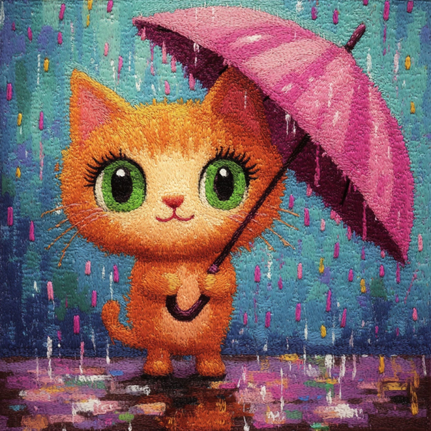 Latch Hook Magic Cats - Book 3