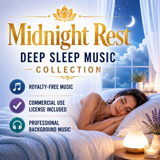 Midnight Rest - Deep Sleep Music Collection | Royalty-Free | Commercial License Included