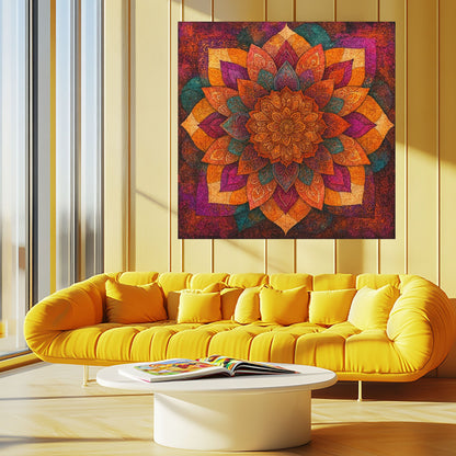 Latch Hook Mandalas - Book 11