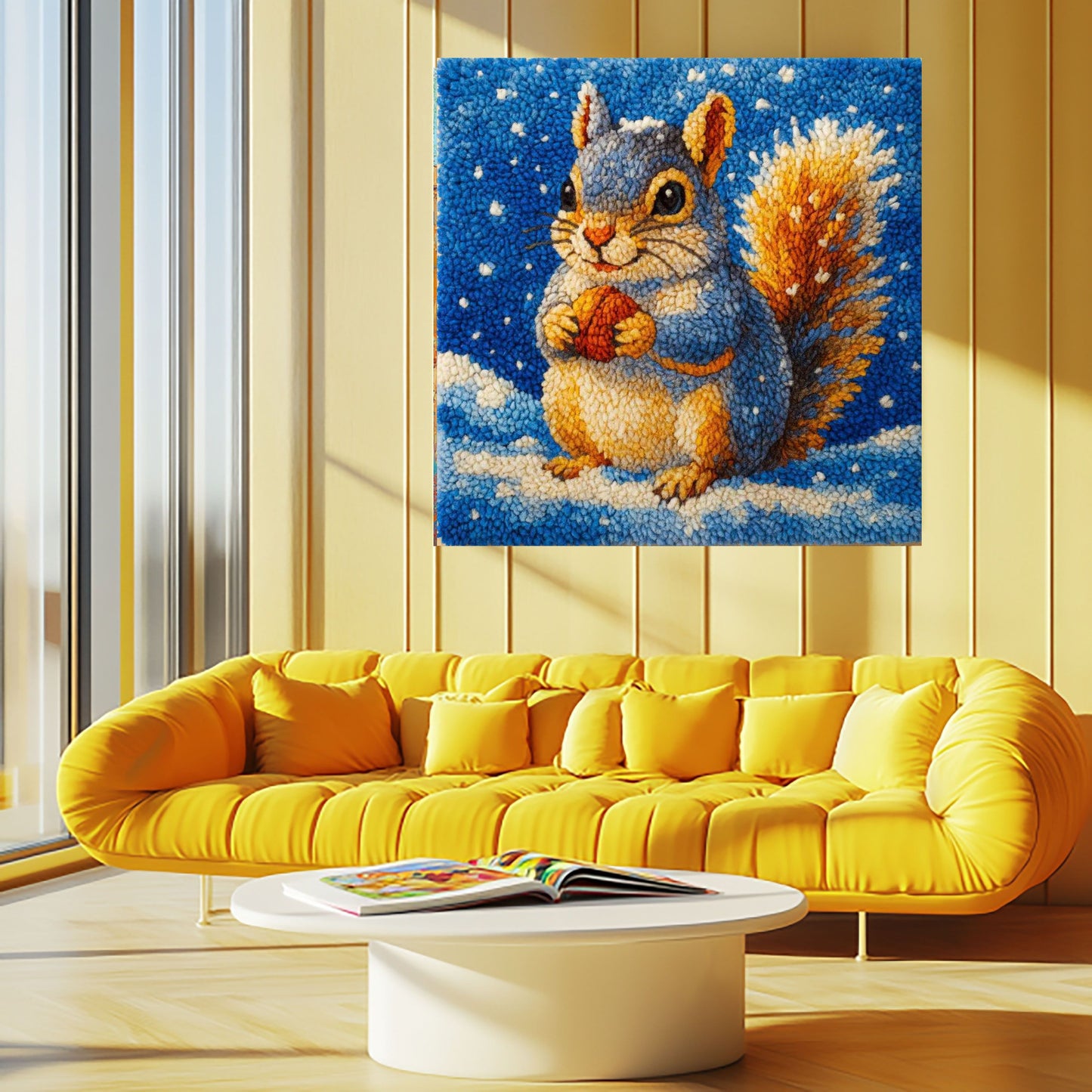 Latch Hook Forest Baby Animals - Book 1