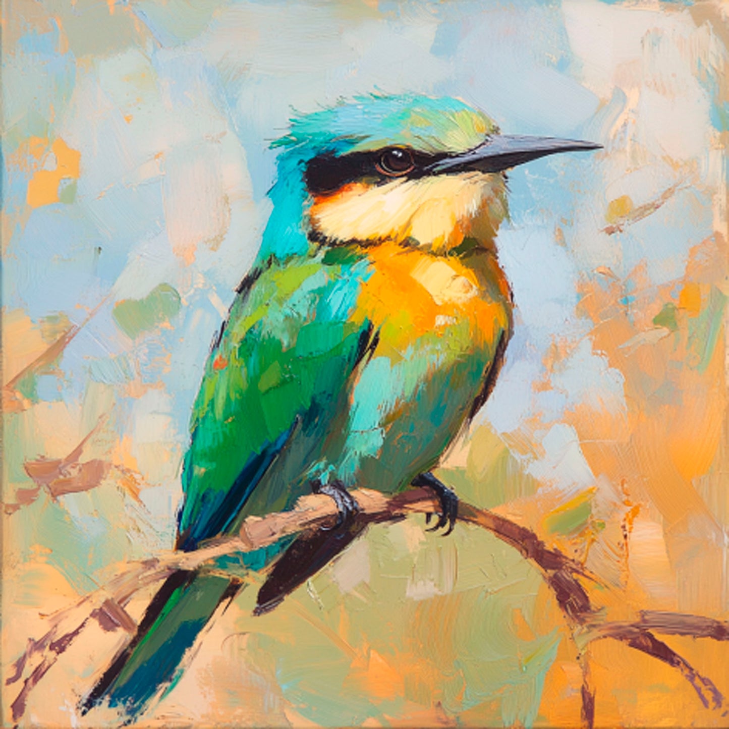 Diamond Painting Magic Birds - Book 23