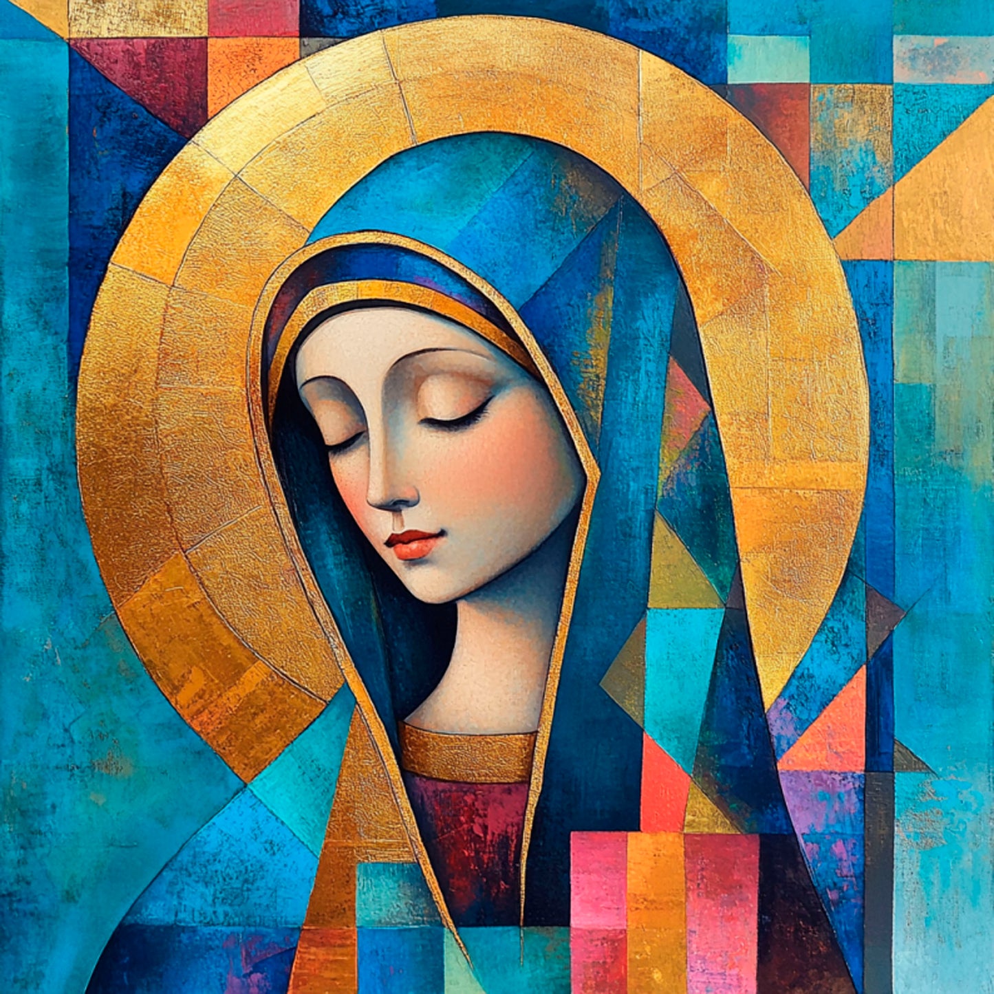 Diamond Painting Virgin Mary - Book 6