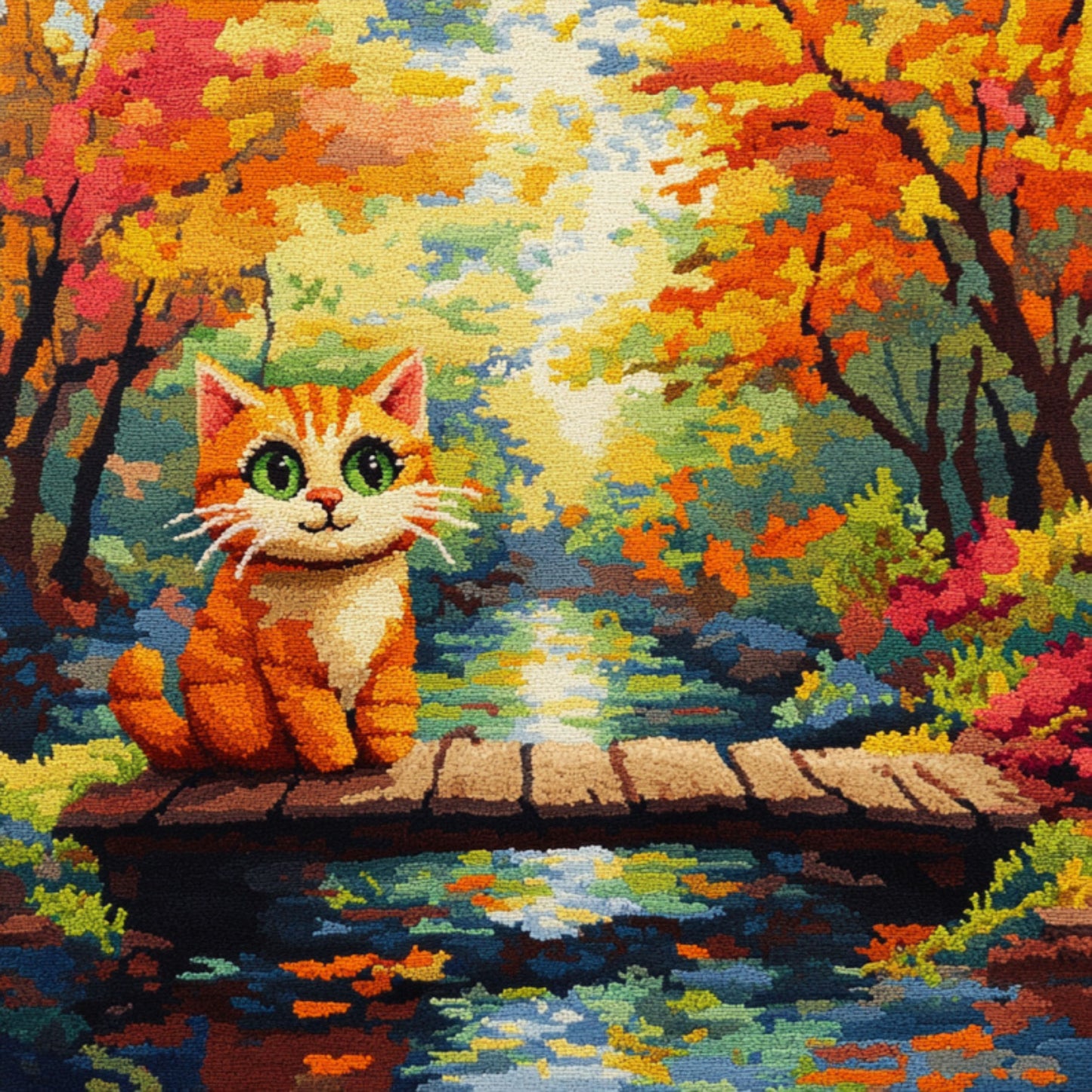 Latch Hook Magic Cats - Book 3