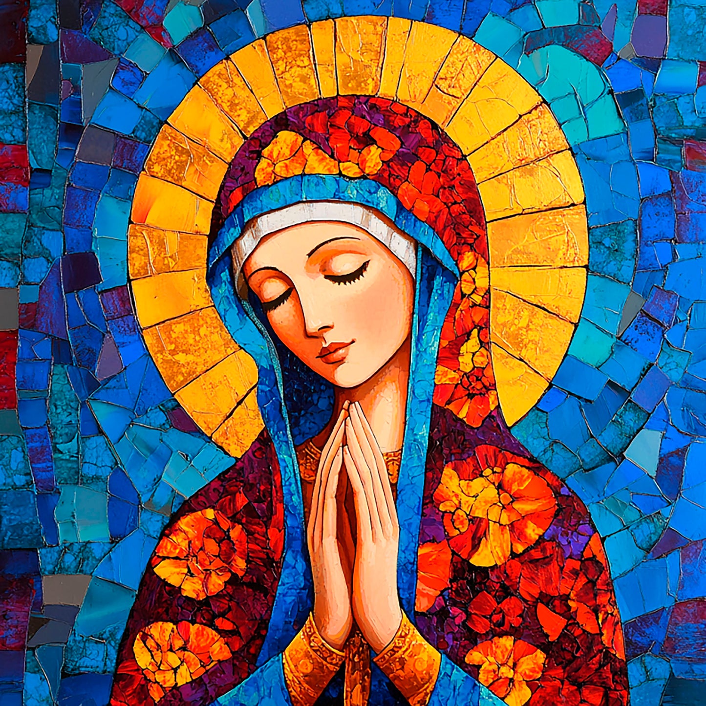 Diamond Painting Virgin Mary - Book 7