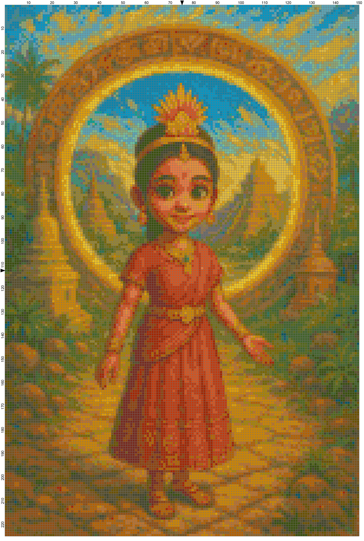 Little Princesses Around the World: Cross Stitch Patterns - Book 1