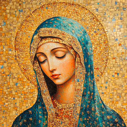 Diamond Painting Virgin Mary - Book 8
