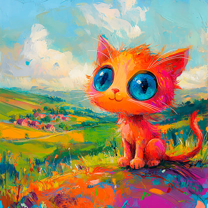 Diamond Paintinng Magic Cats - Book 2