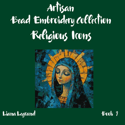 Bead Embroidery Religious Icons -  Book 9
