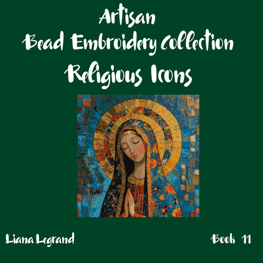 Bead Embroidery Religious Icons -  Book 11