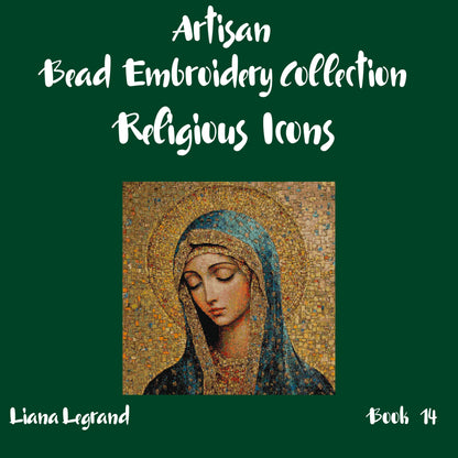 Bead Embroidery Religious Icons -  Book 14