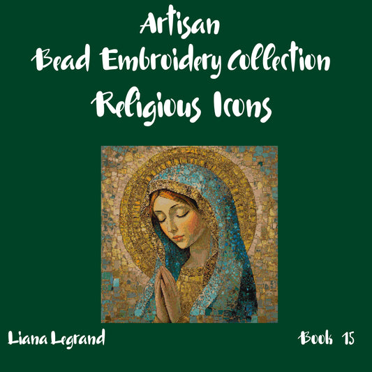 Bead Embroidery Religious Icons -  Book 15