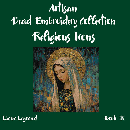 Bead Embroidery Religious Icons -  Book 16