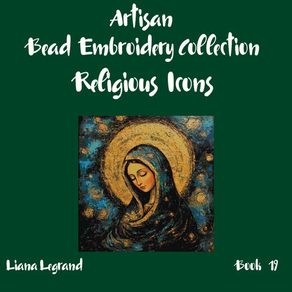 Bead Embroidery Religious Icons -  Book 19