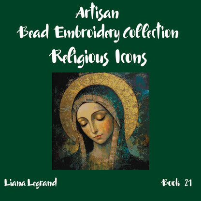 Bead Embroidery Religious Icons -  Book 21