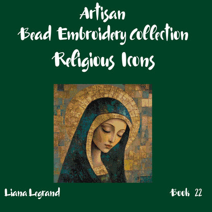 Bead Embroidery Religious Icons -  Book 22