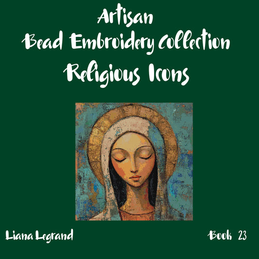 Bead Embroidery Religious Icons -  Book 23
