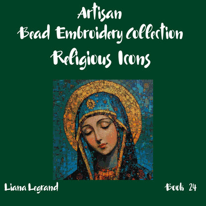 Bead Embroidery Religious Icons -  Book 24