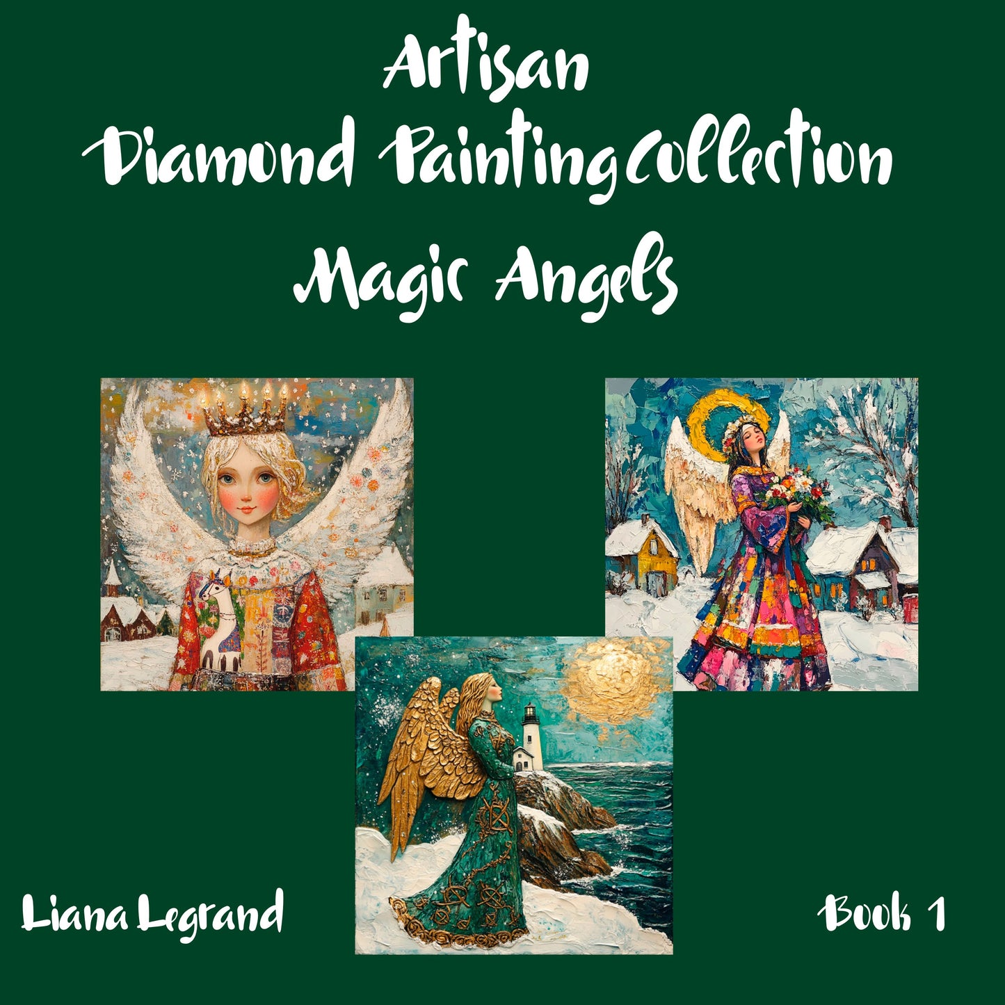 Diamond Painting Angels - Book 1