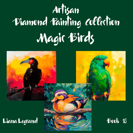 Diamond Painting Magic Birds - Book 13