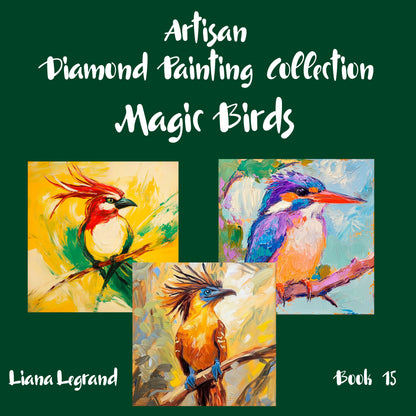 Diamond Painting Magic Birds - Book 15