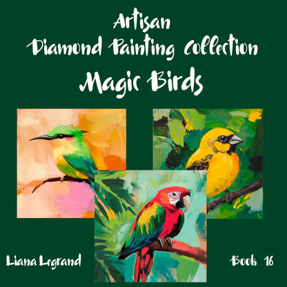 Diamond Painting Magic Birds - Book 16