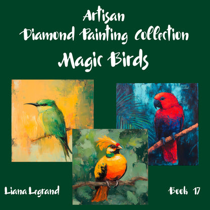 Diamond Painting Magic Birds - Book 17