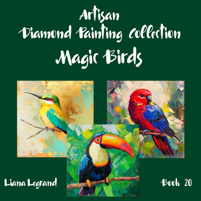 Diamond Painting Magic Birds - Book 20