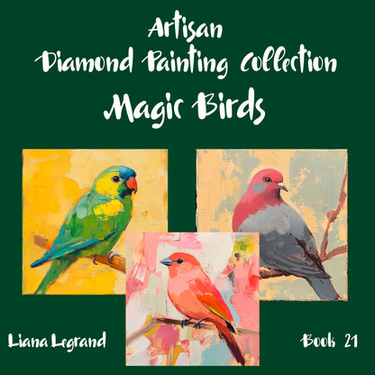Diamond Painting Magic Birds - Book 21