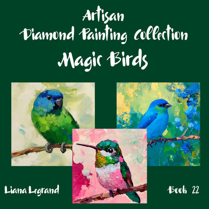Diamond Painting Magic Birds - Book 22