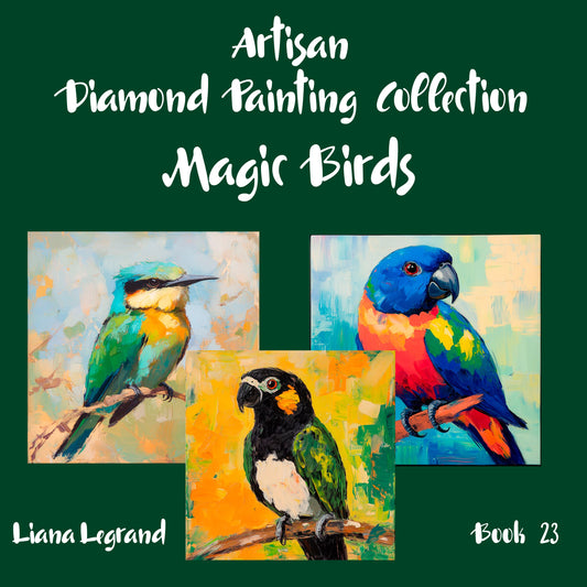 Diamond Painting Magic Birds - Book 23