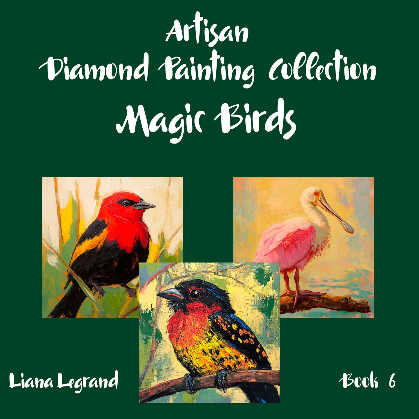 Diamond Painting Magic Birds - Book 6