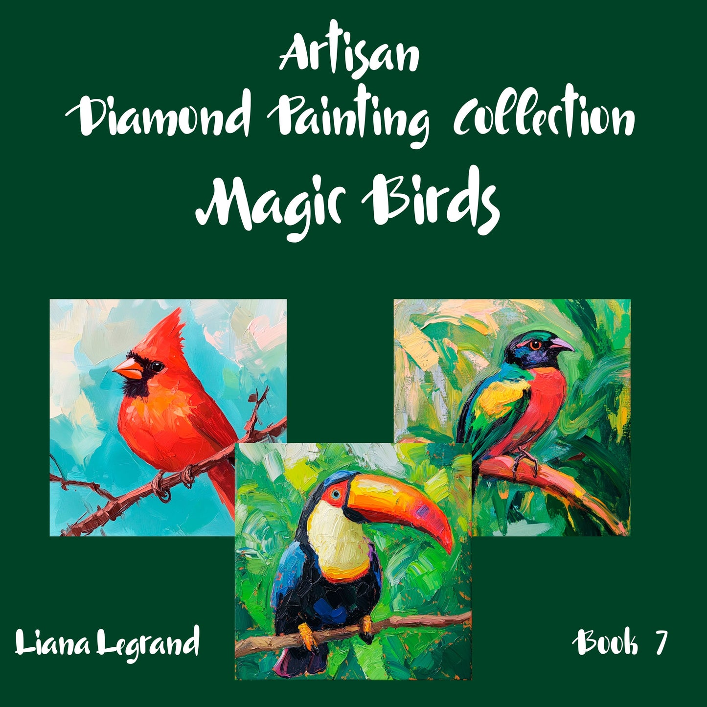 Diamond Painting Magic Birds - Book 7