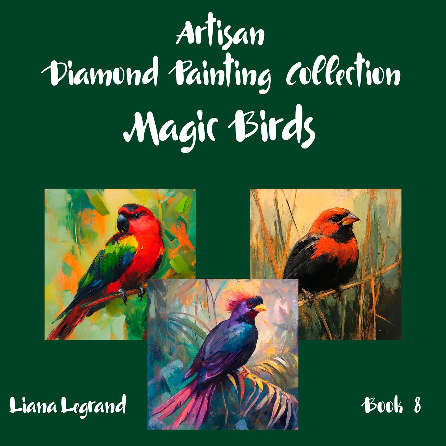Diamond Painting Magic Birds - Book 8