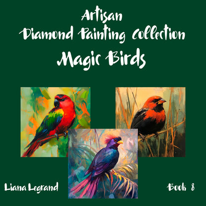 Diamond Painting Magic Birds - Book 8