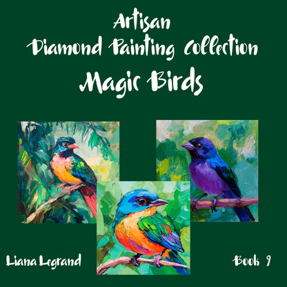 Diamond Painting Magic Birds - Book 9