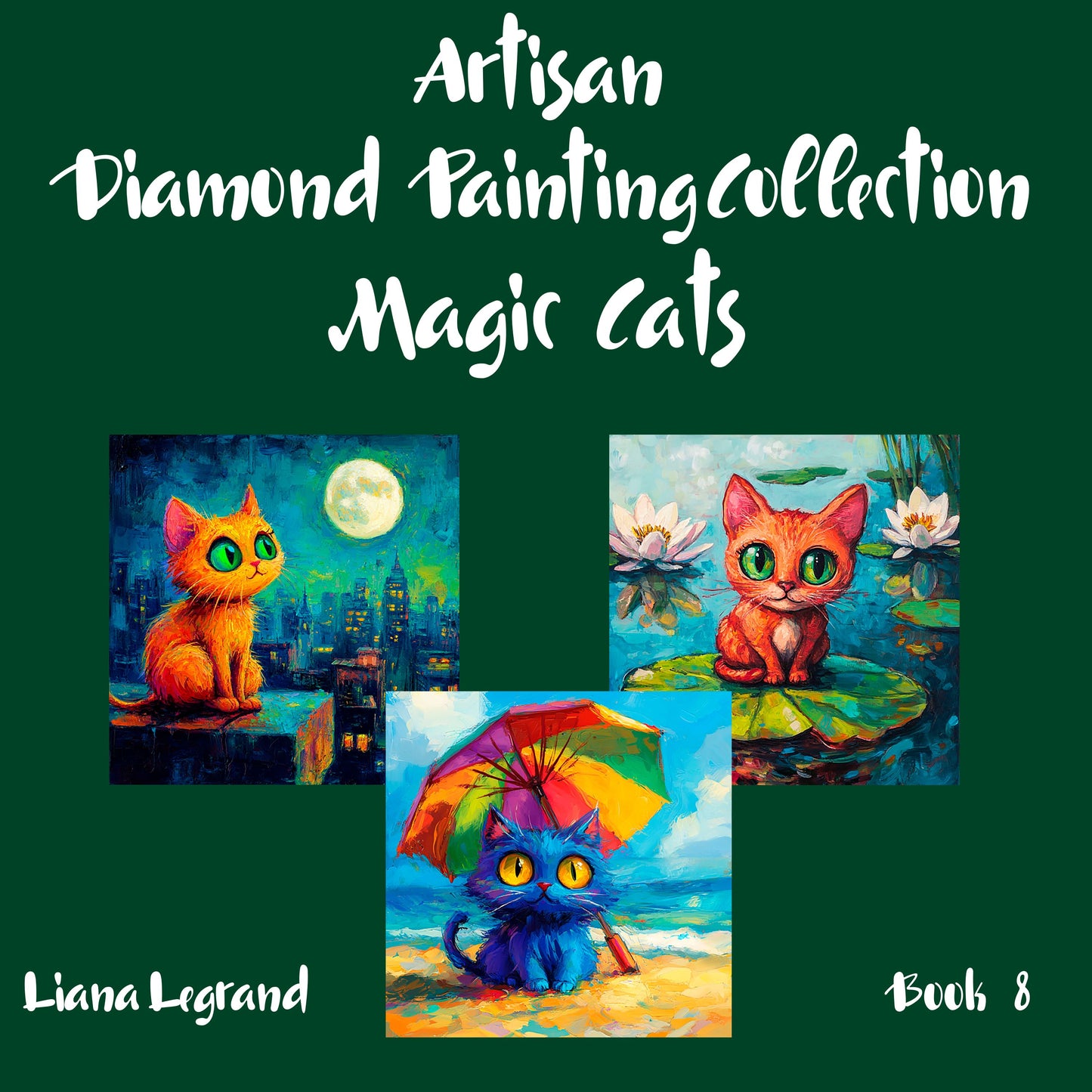 Diamond Painting Magic Cats - Book 8