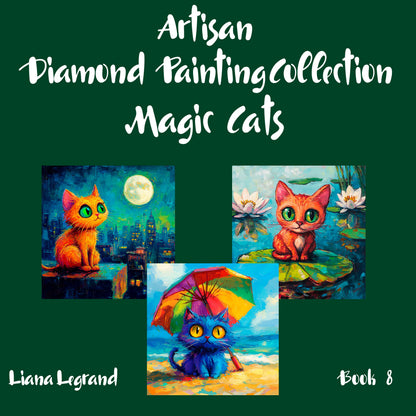 Diamond Painting Magic Cats - Book 8