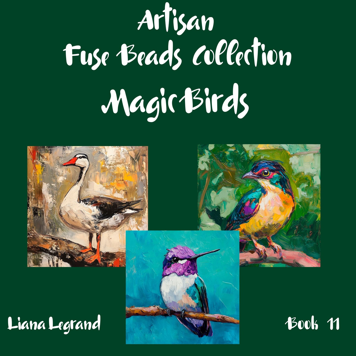 Fuse Beads Magic Birds Book 11