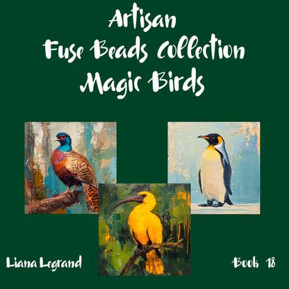 Fuse Beads Magic Birds Book 18