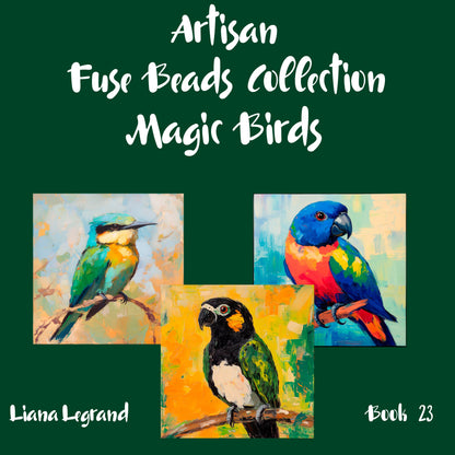 Fuse Beads Magic Birds Book 23