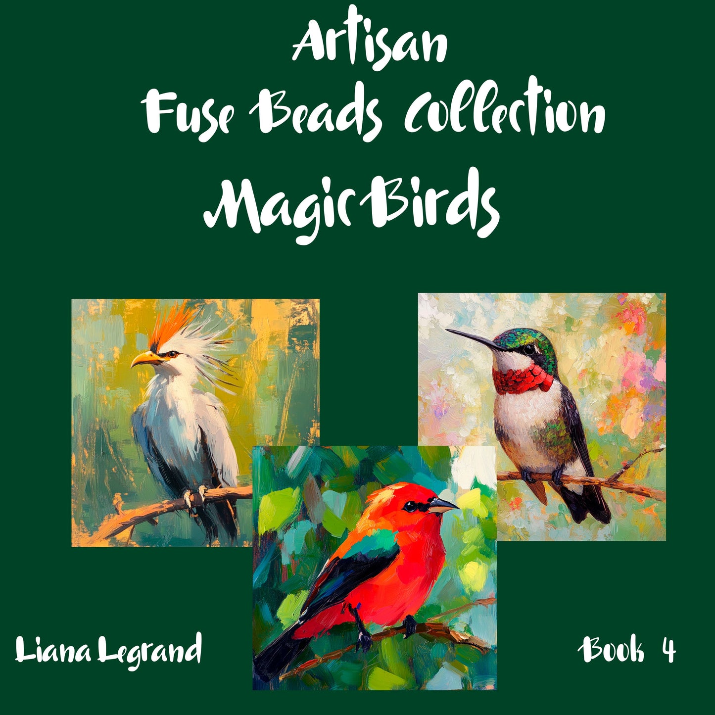Fuse Beads Magic Birds Book 4