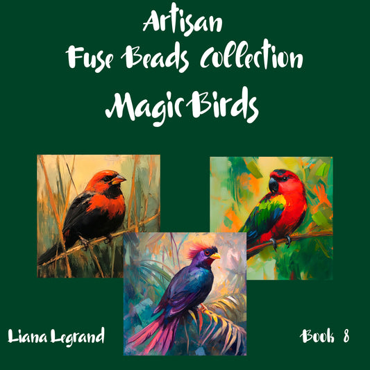 Fuse Beads Magic Birds Book 8