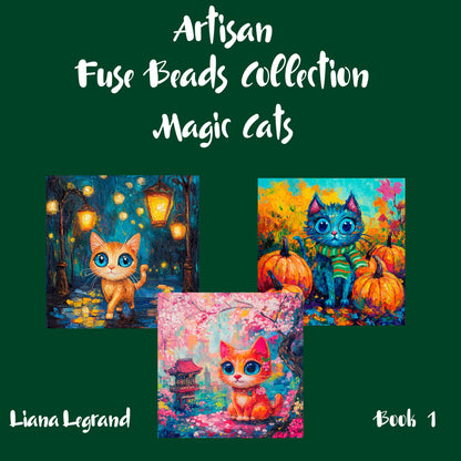 Fuse Beads Magic Cats - Book 1