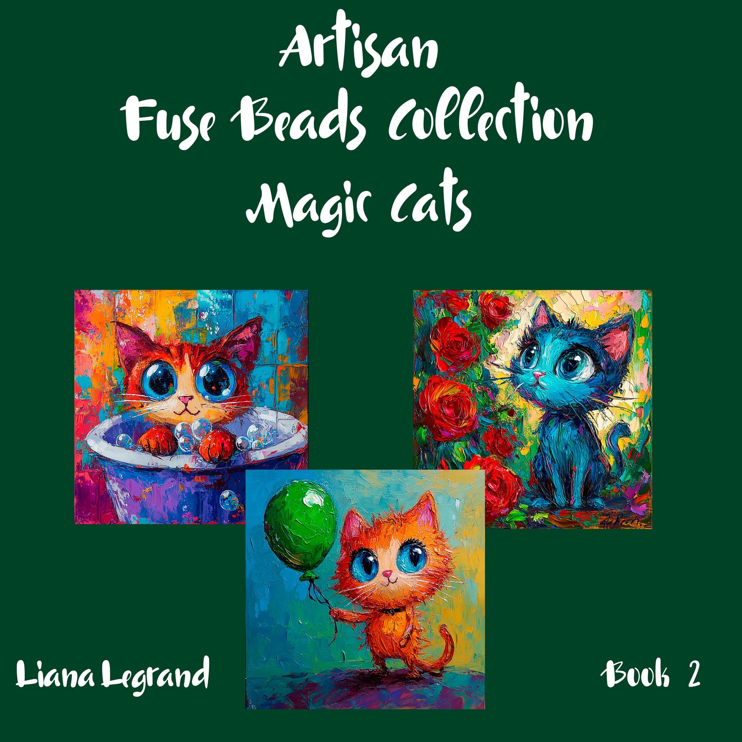 Fuse Beads Magic Cats - Book 2