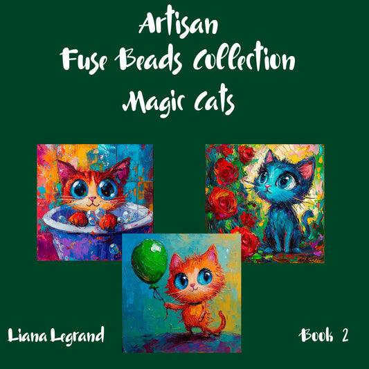 Fuse Beads Magic Cats - Book 2