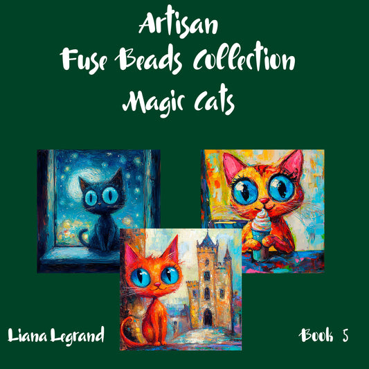 Fuse Beads Magic Cats - Book 5